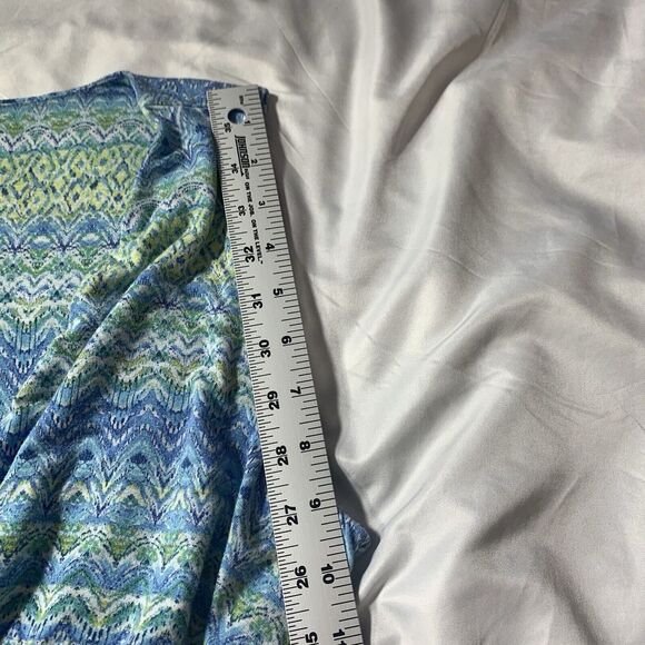 J Jill Dress Womens XL Long Maxi Surplice Breathable Summer Stretch Preppy - Picture 6 of 9